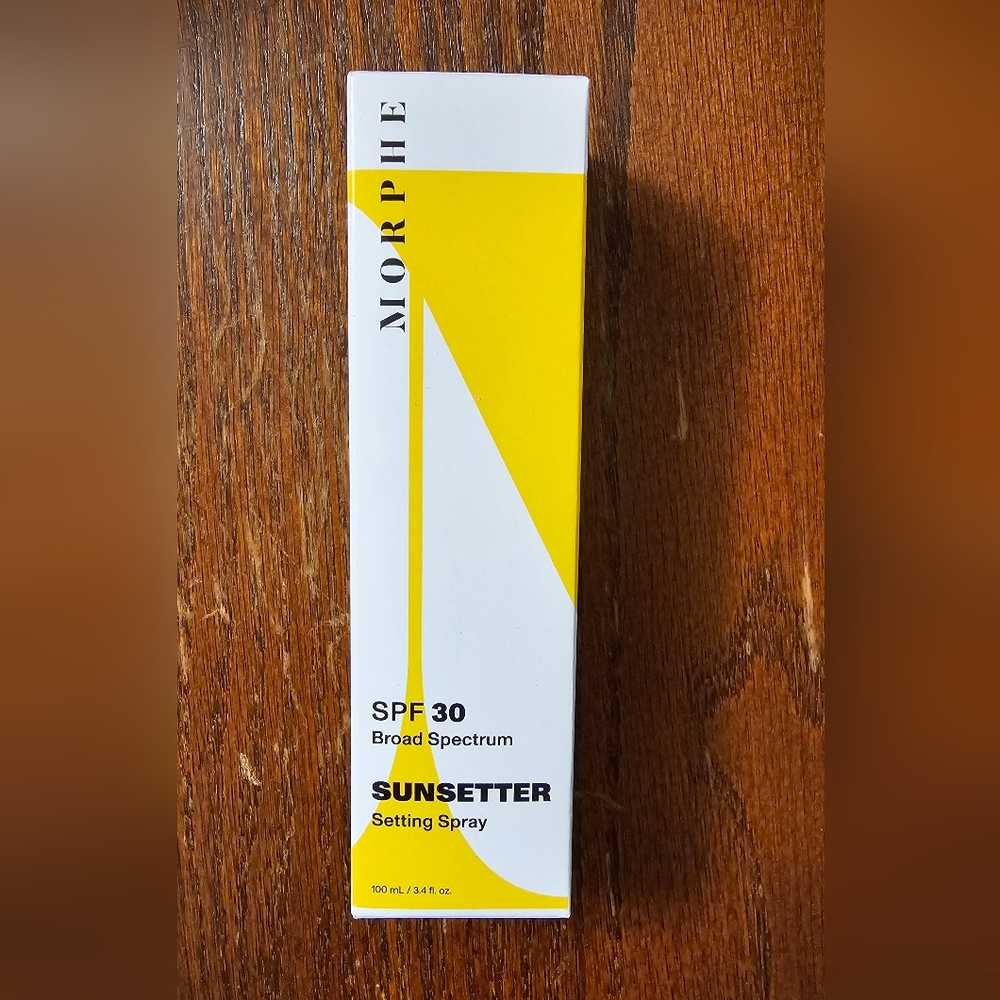 Morphe Sunsetter SPF 30 Setting Spray Full Size 3.4oz Size New In Box Unopened